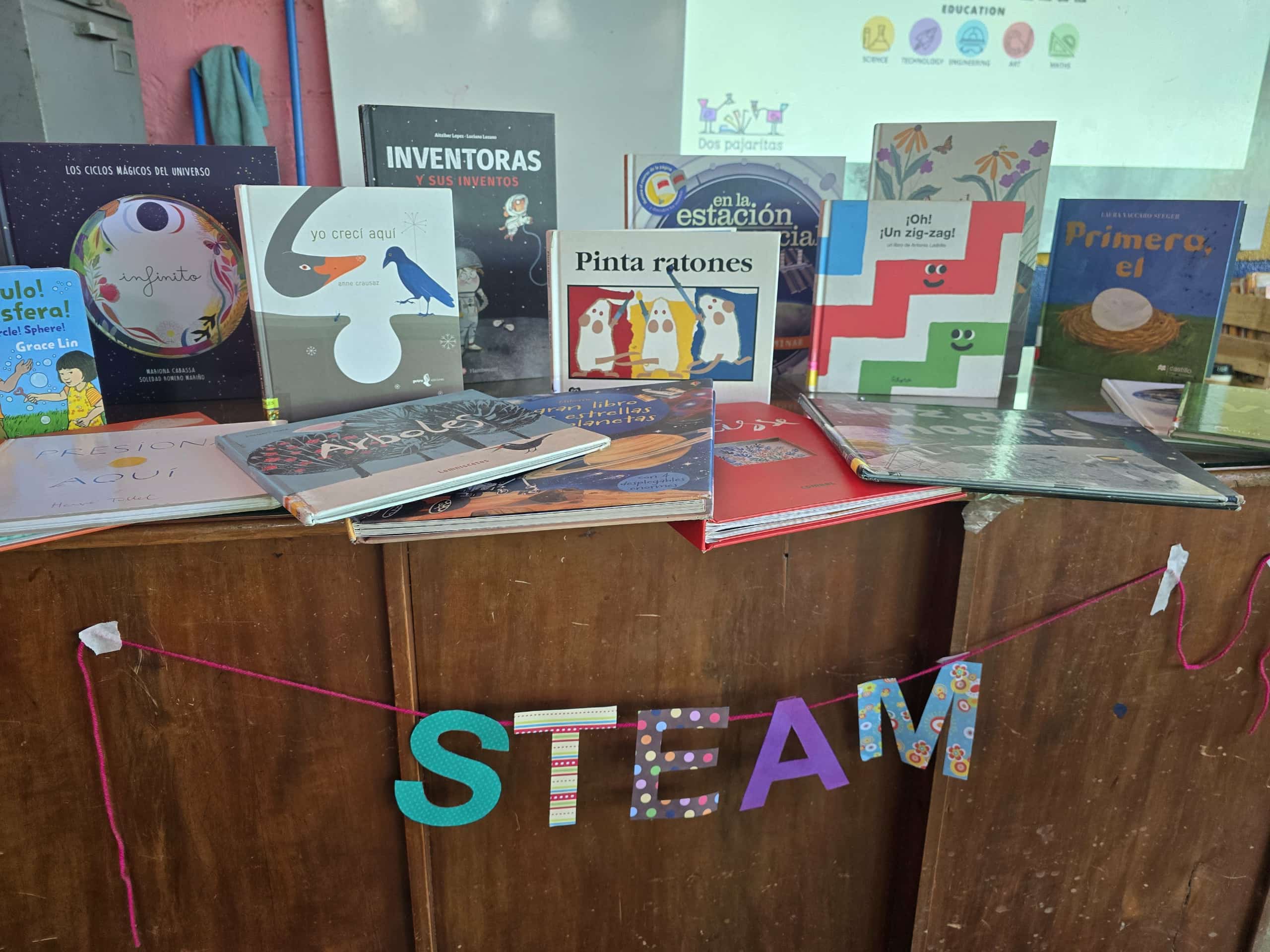 Imagen libros STEAM