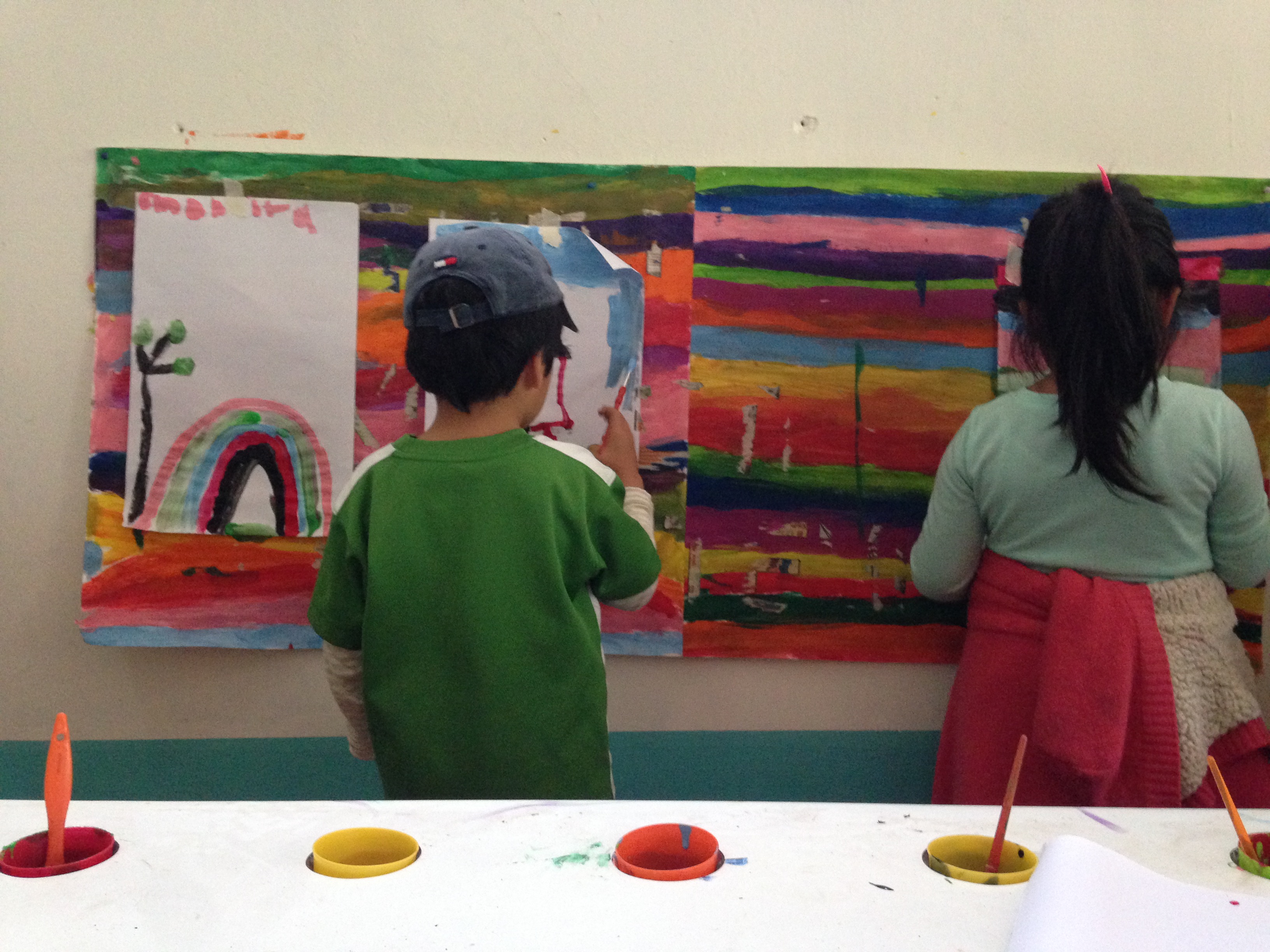 Imagen ambiente en la escuela